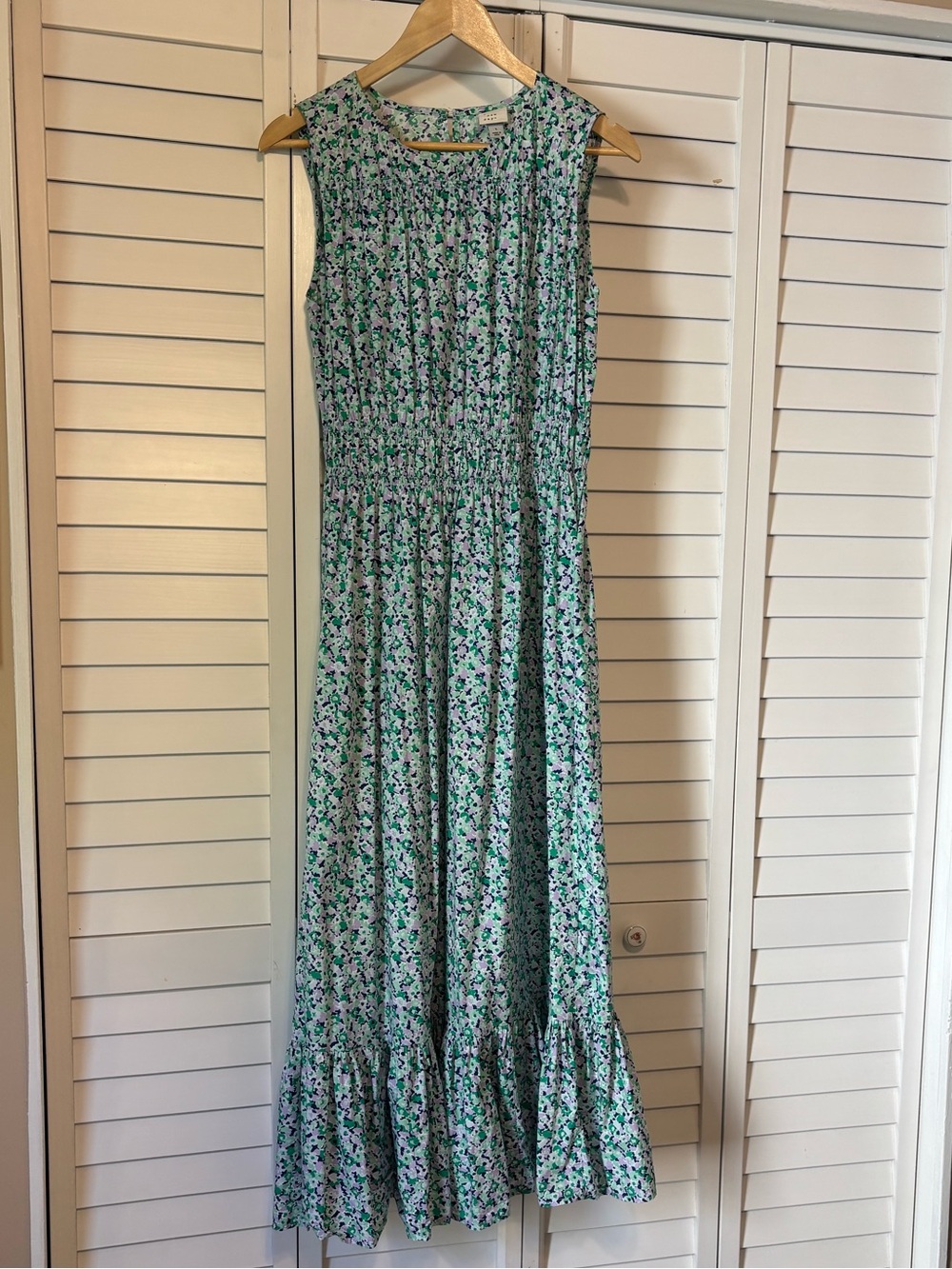 a new day Floral Sleeveless Maxi Dress
